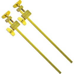 真中ハタ金 2本組 180mm