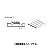 K 70EG2080 [エバーグリーン プラシート V-GROOVED(浅溝) 0.5×2.0mm]
