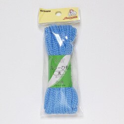 GFSUN55-82 [カラー紐太 ブルー 約7mm巾2m巻き]