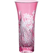 八千代切子 花器 花見幕 LV68359SAU-C663