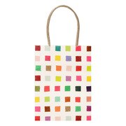 和紙ミニ手さげ袋 カラフルタイル 2セット入 FW23012