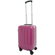 ダブルキャスター ハード/フレーム 旅行日数目安:4日 36L TSAロック搭載 ピンク TE-0695-48
