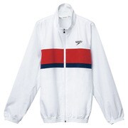 SD12F11-W-L [カラーブロック ウインドジャケット ユニセックス Lサイズ ホワイト]