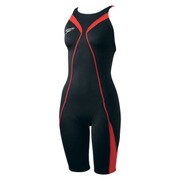 SD42H05-KR-L [FASTSKIN XT ACTIVE HYBRIDニースキン レディース L ブラック×レッド]