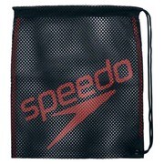 SD94B06-KR [メッシュバッグ L ブラック×レッド]