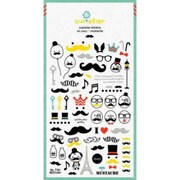 1011 MUSTACHE デコレーションステッカー