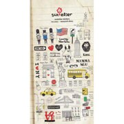 1012 NEWYORK DIARY デコレーションステッカー