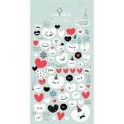 1015 BALLOON HEART デコレーションステッカー