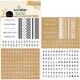 1020 LETTER デコレーションステッカー