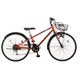 子ども用自転車 Spiky（スパイキー） 20型 外装6段変速 ソフトレッド CSK2052 OR18