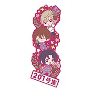 新テニスの王子様 わちゃっと！ラバーストラップ Vol.2 J/201号室 [キャラクターグッズ]
