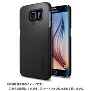 Galaxy S6用ケース Thin Fit Smooth Black (PET) SGP11308