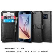 Galaxy S6用ケース Wallet S Black SGP11340
