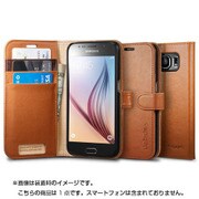 Galaxy S6用ケース Wallet S Brown SGP11350