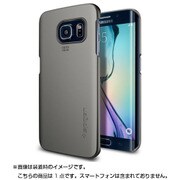 Galaxy S6 Edge用ケース Thin Fit Gunmetal SGP11410