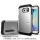 Galaxy S6 Edge用ケース Tough Armor Satin Silver SGP11432