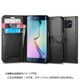 Galaxy S6 Edge用ケース Wallet S Black (ECO) SGP11433