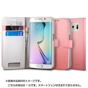 Galaxy S6 Edge用ケース Wallet S Azalea Pink (ECO) SGP11434