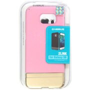 ツートンカラースリムハードケース ピンクベージュ 2LINK for GALAXY S6