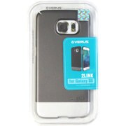 ツートンカラースリムハードケース ブラックグレー 2LINK for GALAXY S6