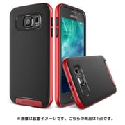 PCバンパー×TPUハイブリッドケース クリムゾンレッド Crucial Bumper for GALAXY S6
