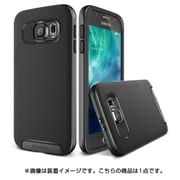 PCバンパー×TPUハイブリッドケース ダークシルバー Crucial Bumper for GALAXY S6
