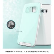 PCバンパー×TPUハイブリッドケース ミント Crucial Bumper Cotton Candy for GALAXY S6