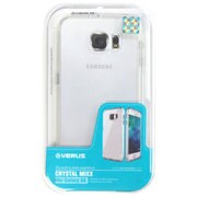 ポリカーボネイト+TPUバンパースリムハードケース クリア Crystal MIXX for GALAXY S6