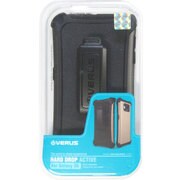 プラスチック×TPU2層構造耐衝撃ケース ダークシルバー HARD DROP ACTIVE for GALAXY S6
