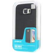 アルミバンパー×TPUハイブリッドケース ライトシルバー IRON SHIELD for GALAXY S6