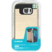 プラスチック×TPU2層構造耐衝撃ケース シャインゴールド Verge for GALAXY S6