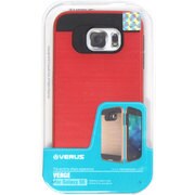 プラスチック×TPU2層構造耐衝撃ケース クリムゾンレッド Verge for GALAXY S6