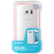 ポリカーボネイト+TPUバンパースリムハードケース ベイビーピンク Crystal MIXX for GALAXY S6 Edge