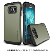 プラスチック×TPU2層構造耐衝撃ケース ミリタリーカーキ HARD DROP for GALAXY S6 Edge