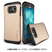 プラスチック×TPU2層構造耐衝撃ケース シャインゴールド HARD DROP for GALAXY S6 Edge