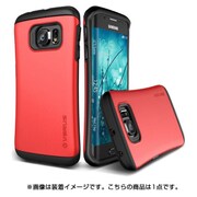 プラスチック×TPU2層構造耐衝撃ケース クリムゾンレッド HARD DROP for GALAXY S6 Edge