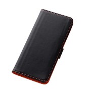 Galaxy S6 edge専用 ブックレザーケース 合皮 ブラック RT-SC04GLBC1/B