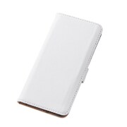 Galaxy S6 edge専用 ブックレザーケース 合皮 ホワイト RT-SC04GLBC1/W