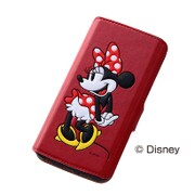 Galaxy S6 edge専用 ポップアップブックレザーケース 合皮 ディズニー ミニー RT-DSC04GJ/MN