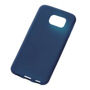Galaxy S6専用 シリコンケース ダークネイビー 半透明 RT-SC05GC1/DN