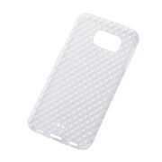 Galaxy S6専用 キラキラソフトケース ラメクリア RT-SC05GC7/C