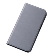 Galaxy S6専用 スリムレザーケース 合皮 シルバー RT-SC05GSLC1/SV