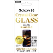 Galaxy S6用 貼り付け簡単 光沢 防指紋ガラスフィルム RT-SC05GFG/CK