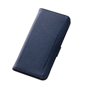 Galaxy S6 edge専用 ブックレザーケース 合皮 ネイビー RT-SC04GLBC1/N