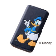 Galaxy S6 edge専用 ポップアップブックレザーケース 合皮 ディズニー ドナルド RT-DSC04GJ/DD