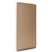 スマートフォン用バッテリー ウルトラスリム 1500mAh 出力 1A w/Micro Cable ゴールド BB15P1GOLD
