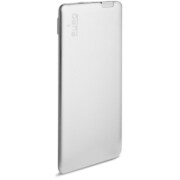 スマートフォン用バッテリー ウルトラスリム 3300mAh 出力 1A w/Micro Cable シルバー BB33P1SIL