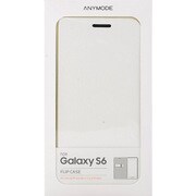 Galaxy S6用 フリップケース Shrunken ホワイト FA00007OWH