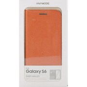 Galaxy S6用 ダイアリーケース Prestige ディープオレンジ FA00003OOR