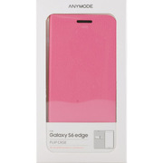 Galaxy S6 edge用 フリップケース Shrunken ピンク FA00012KPK